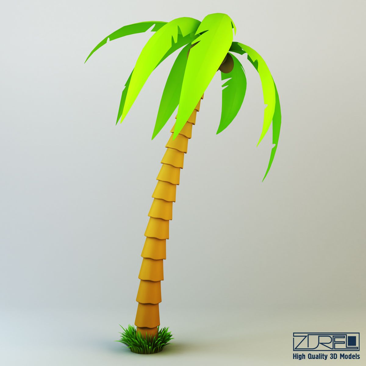 Palm tree 3d model