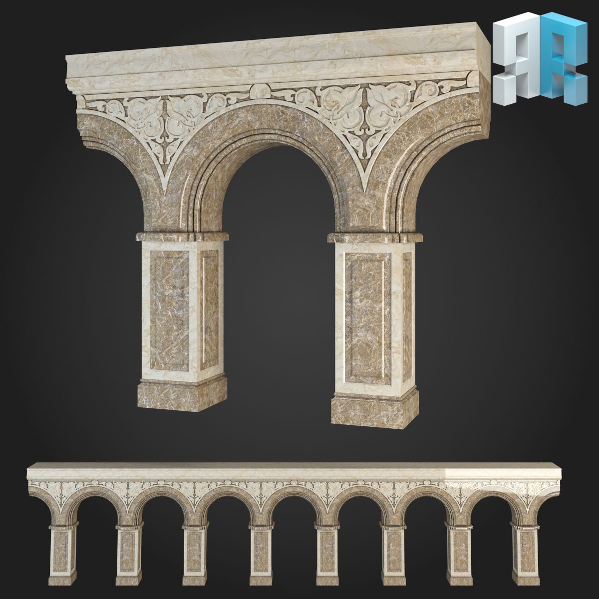 Arcade 010 3d model