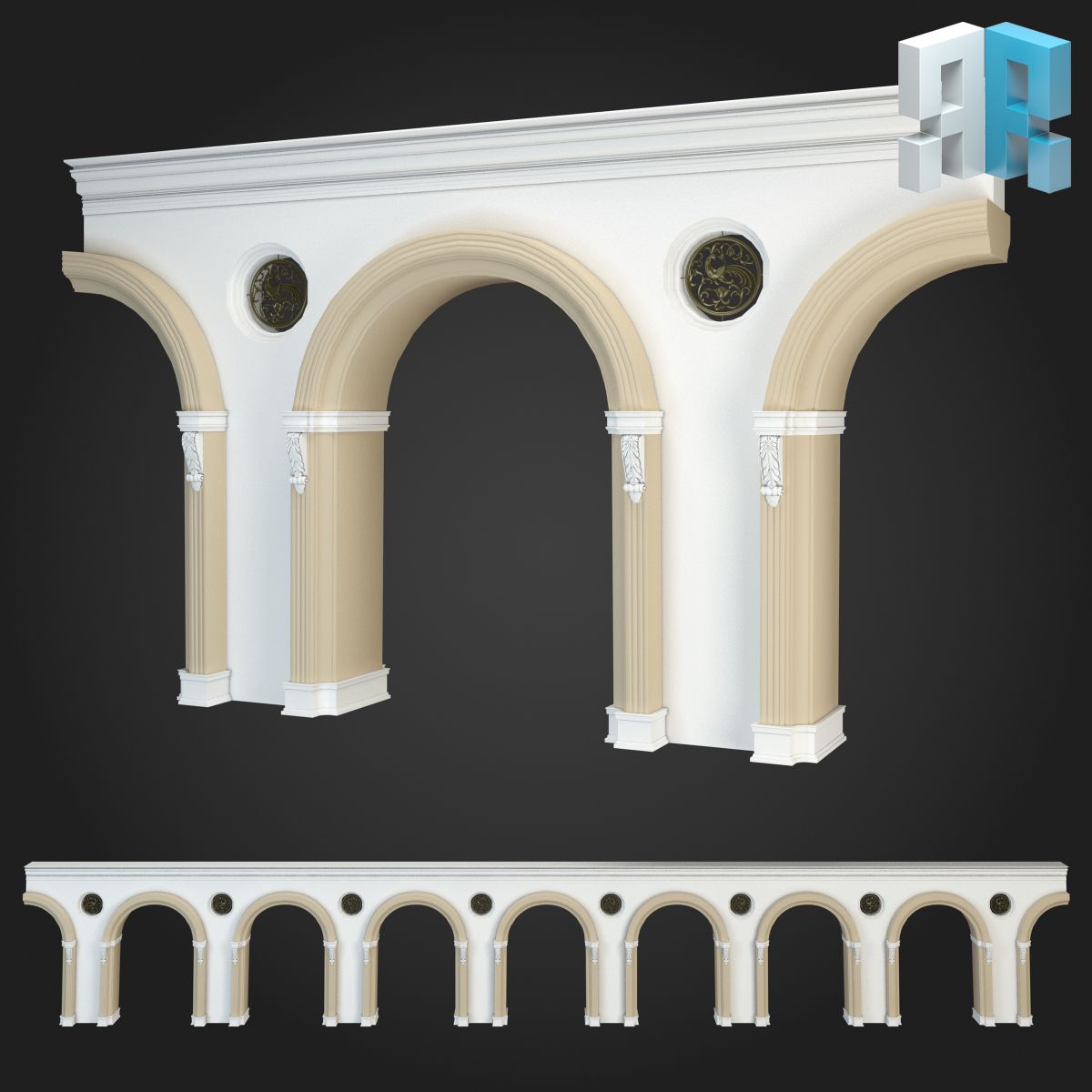 Arcade 005 3d model