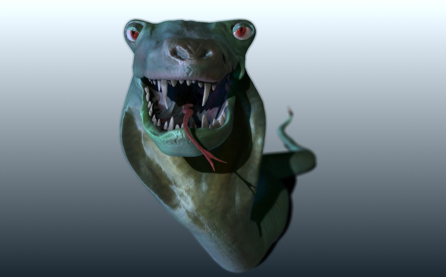 Snake - Lenny The Snake 3d model