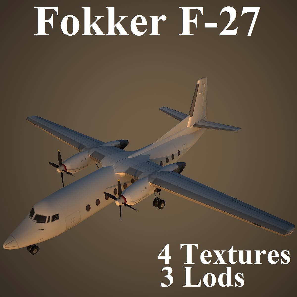 F27 3d model