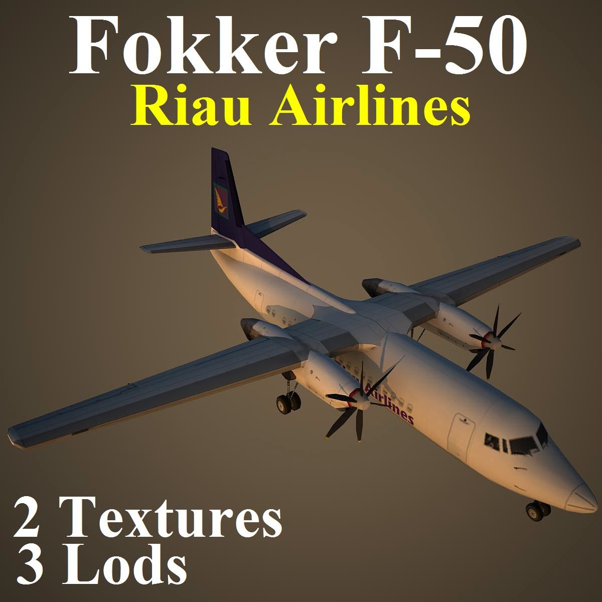 F50 RIU 3d model