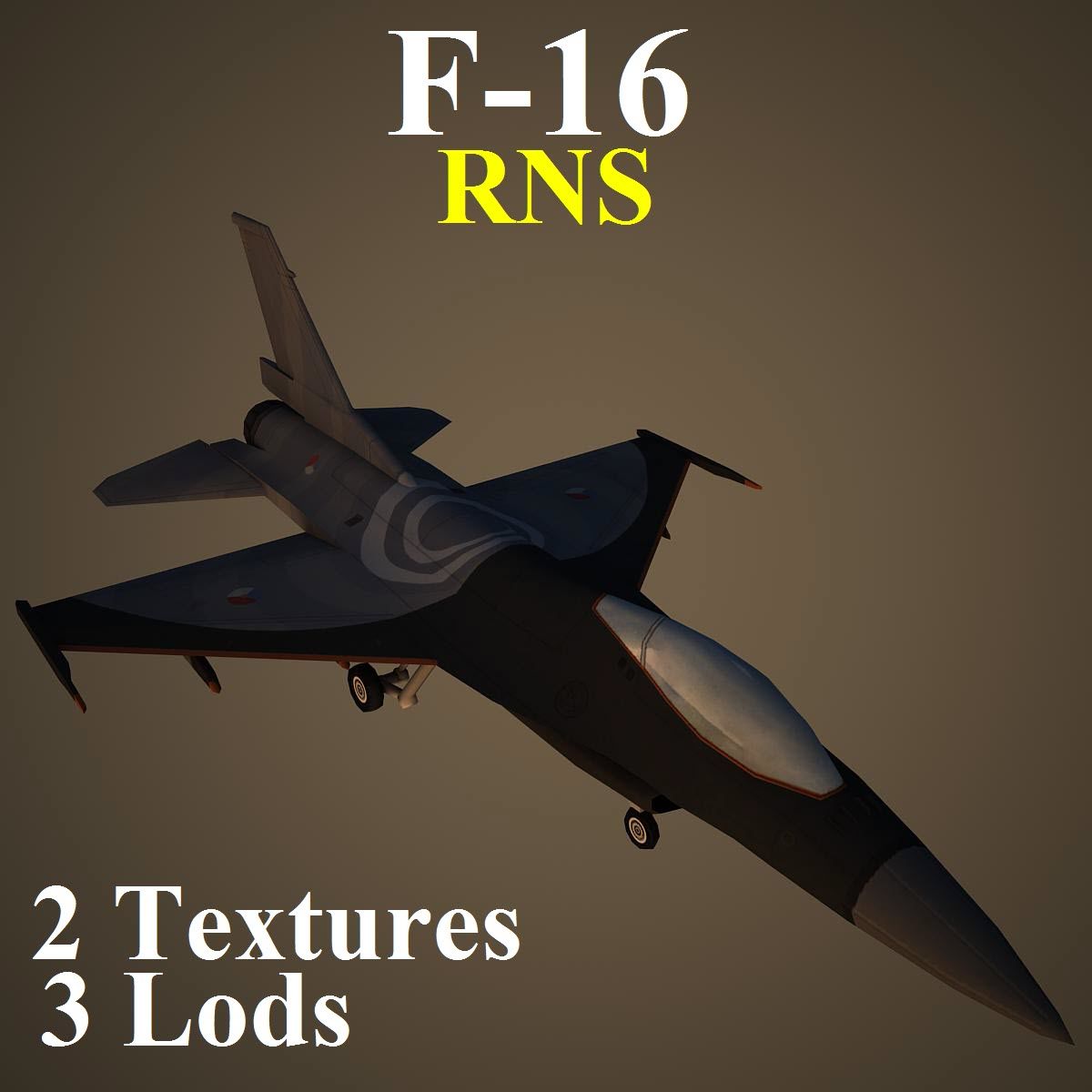 F16 RNS 3d model