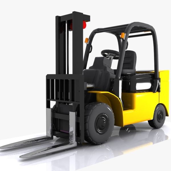 Forklift 1 3d model