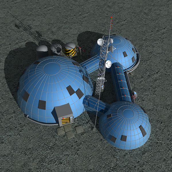 Stazione Spaziale 3d model