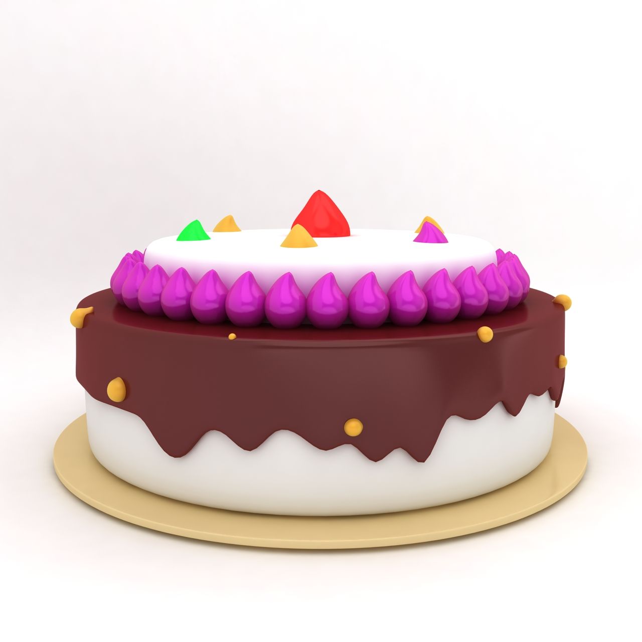 cake 2 3d model