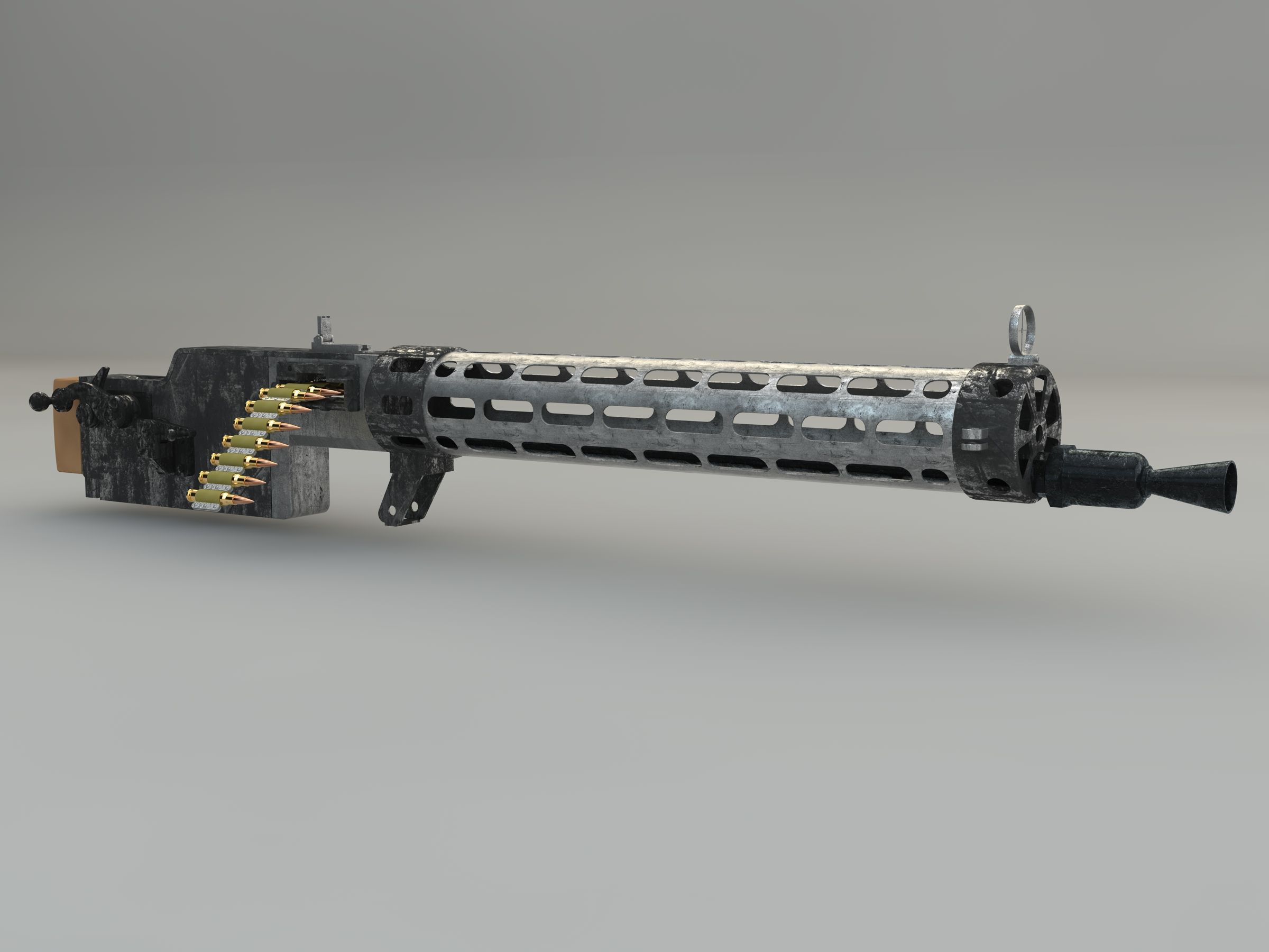 Lo Spandau LMG 08/15 3d model