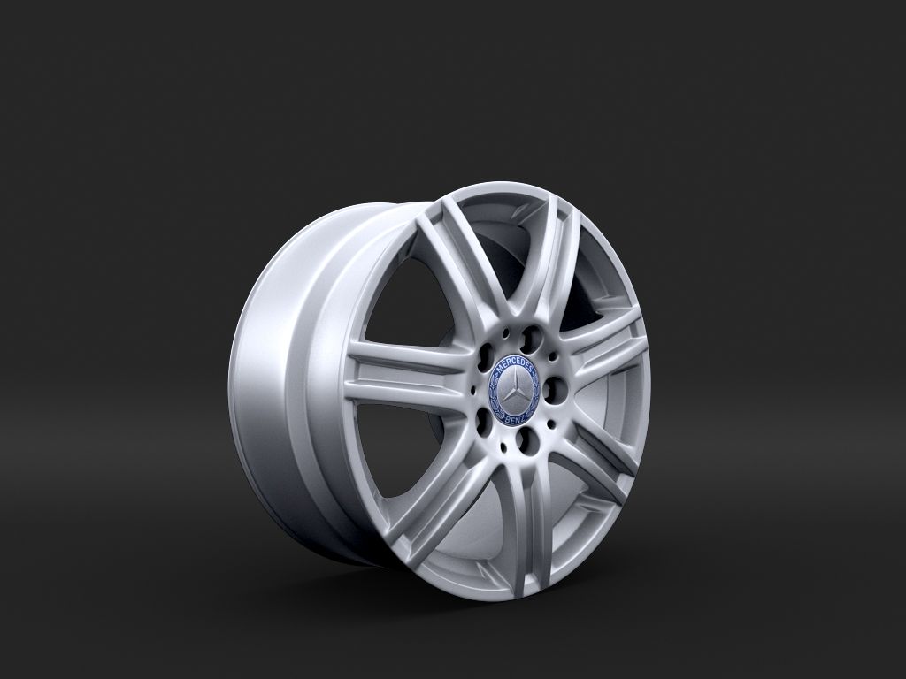 Mercedes Rim R75 16 pollici 3d model