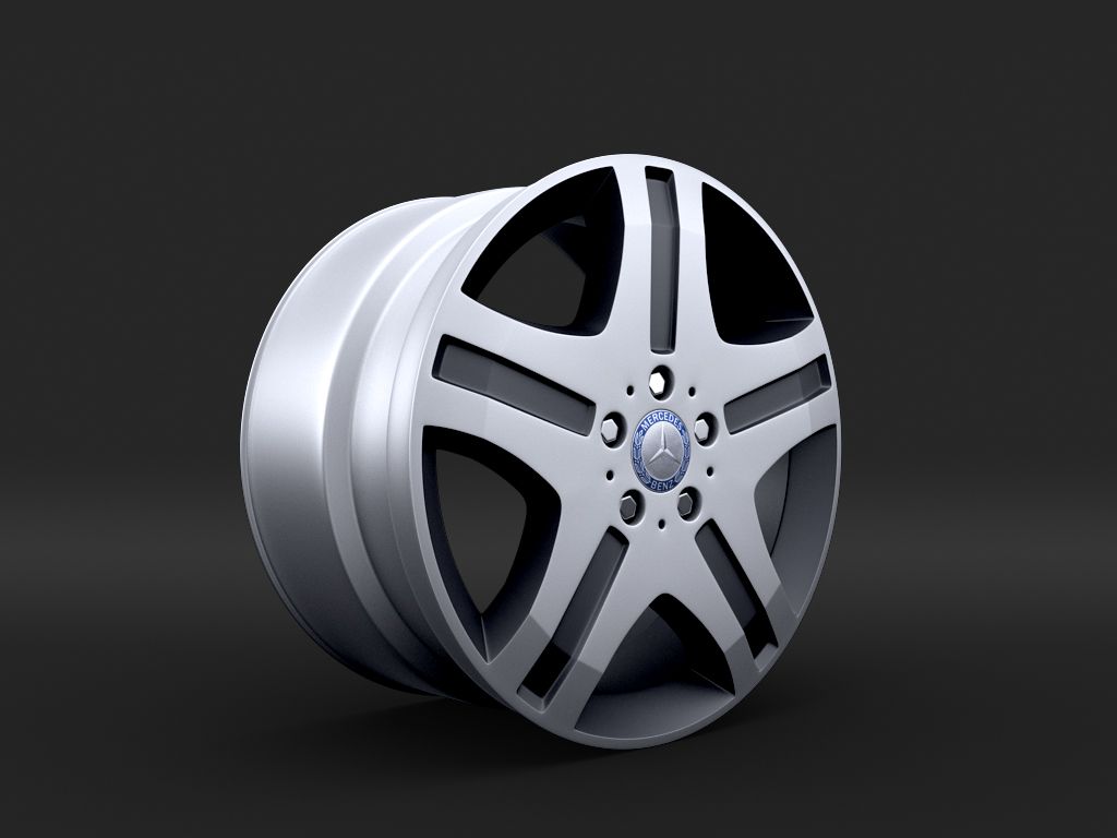 Mercedes Rim R22 18 pollici 3d model