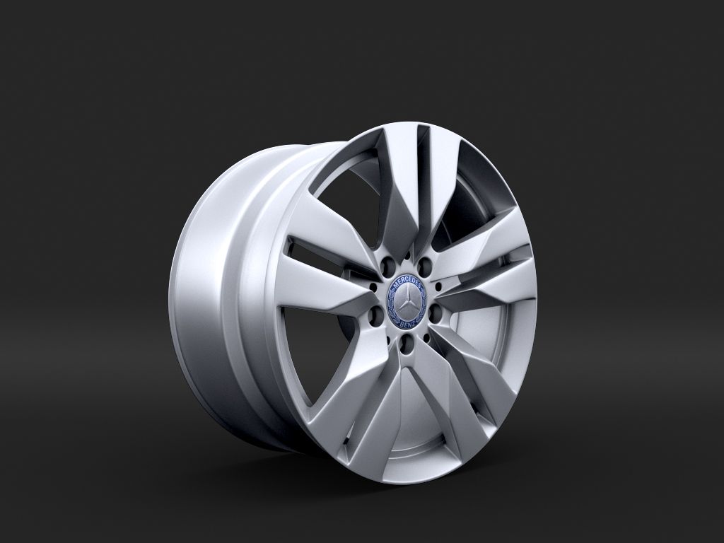 Mercedes Rim R52 17 pollici 3d model