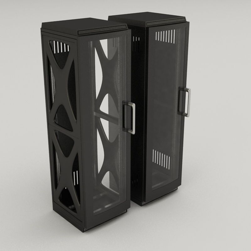 Rack da 19 pollici 3d model