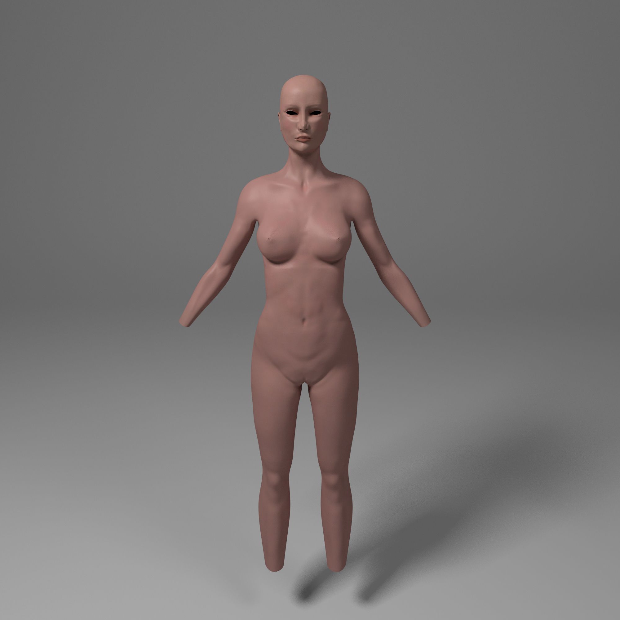 Female Body 3d model