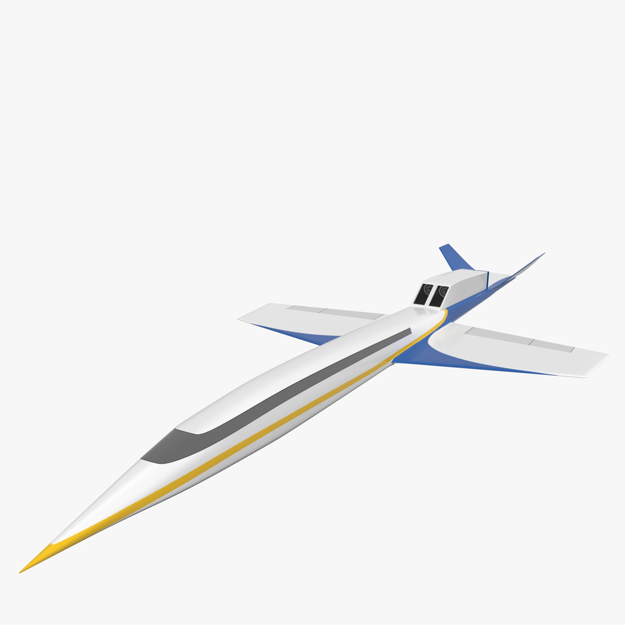 Spike S-512 Supersonic Jet modelo 3d