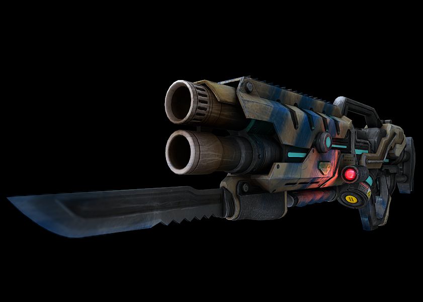 PhewPhew Gun 3d model