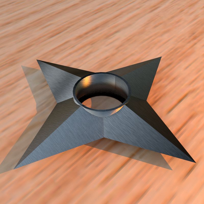 Shuriken 3d model