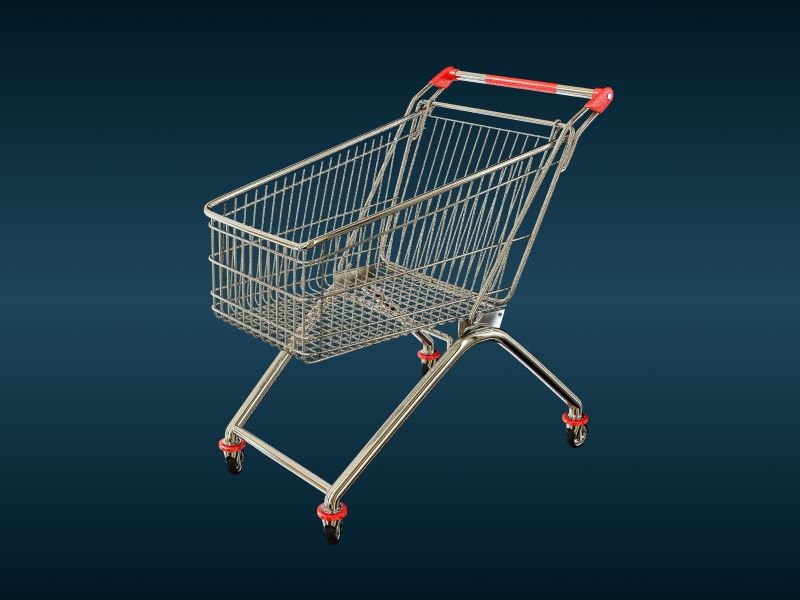 supermarkt trolley 3d model