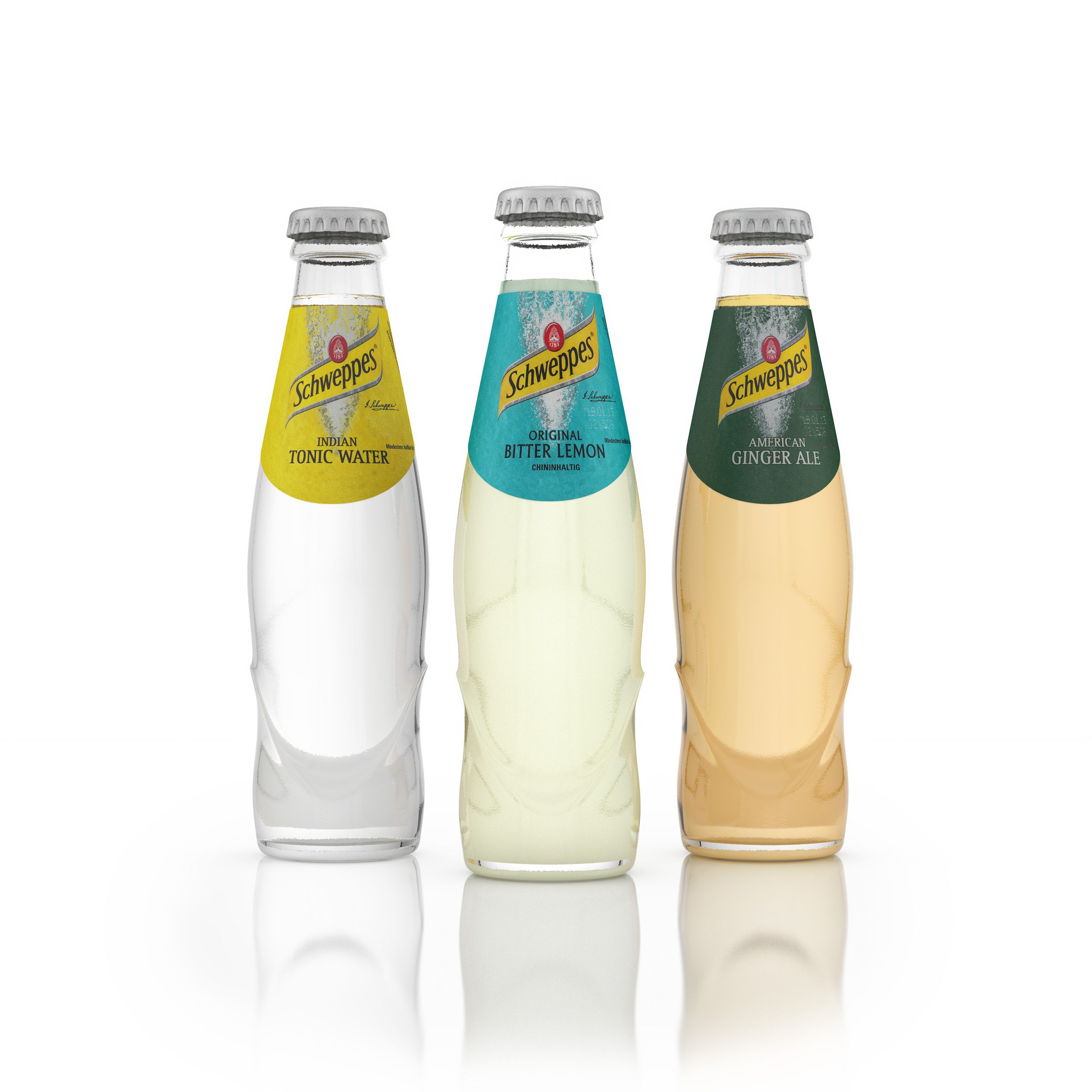 Boissons gazeuses Schweppes 3d model