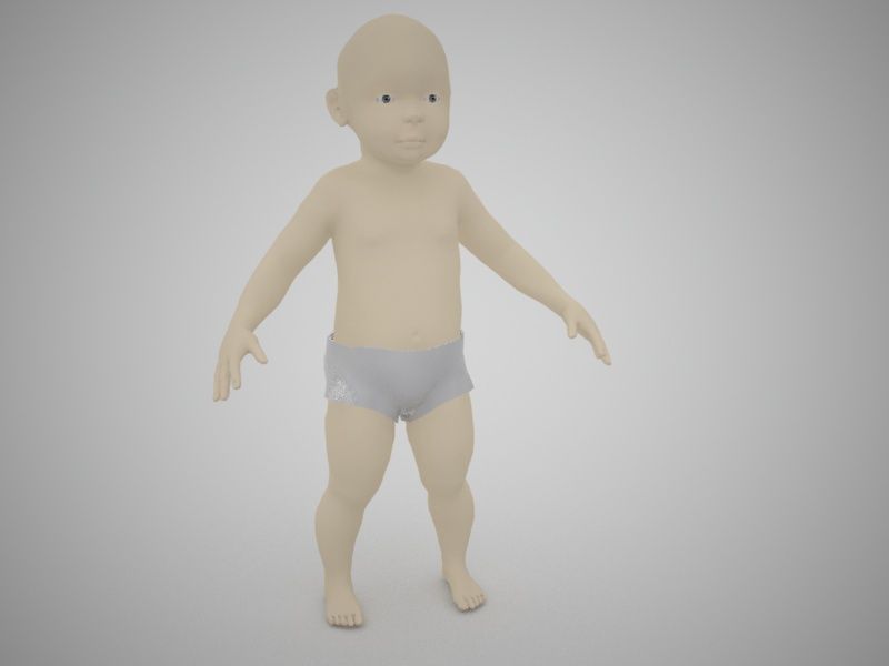 Infantil 3d model