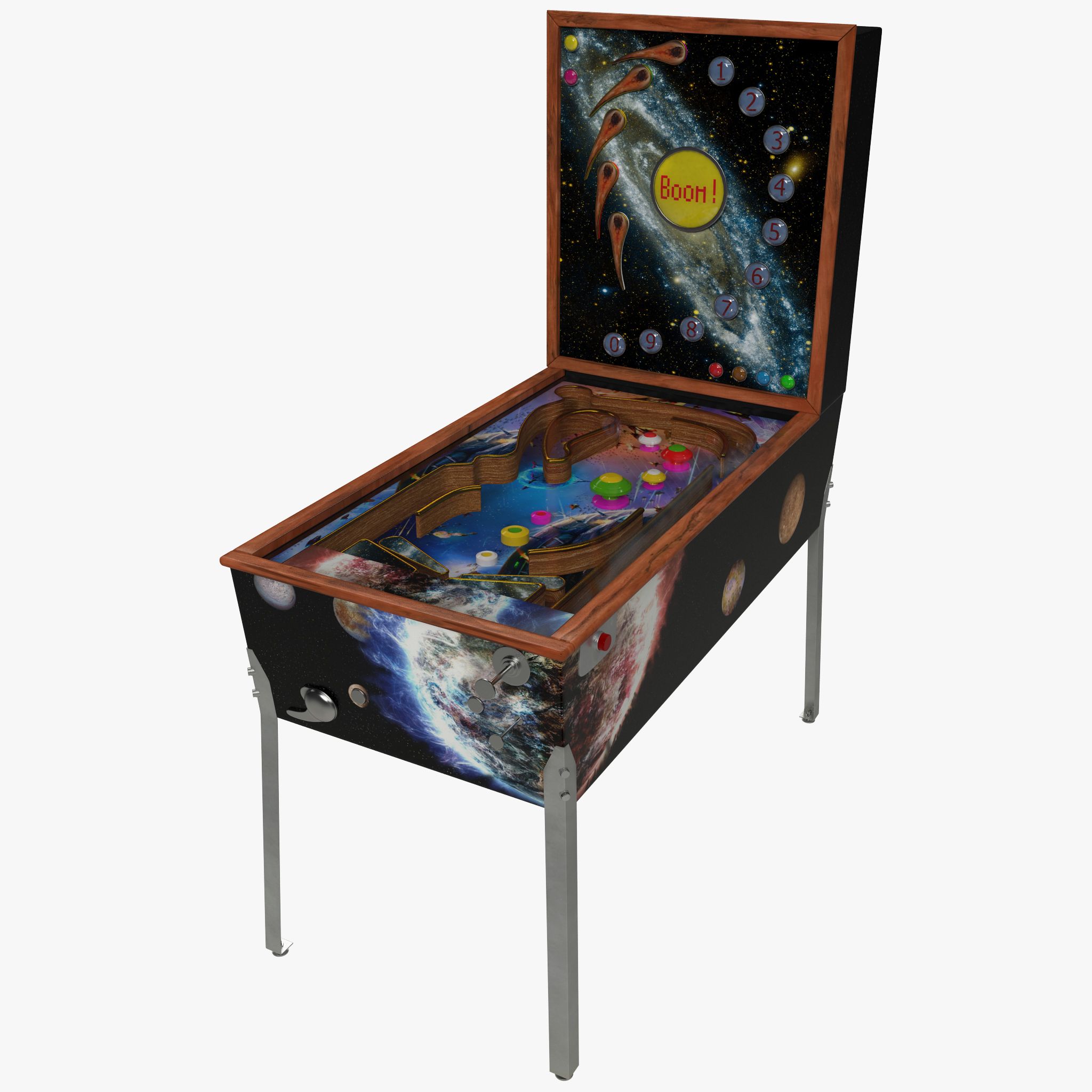 Pinball Machine 3d model