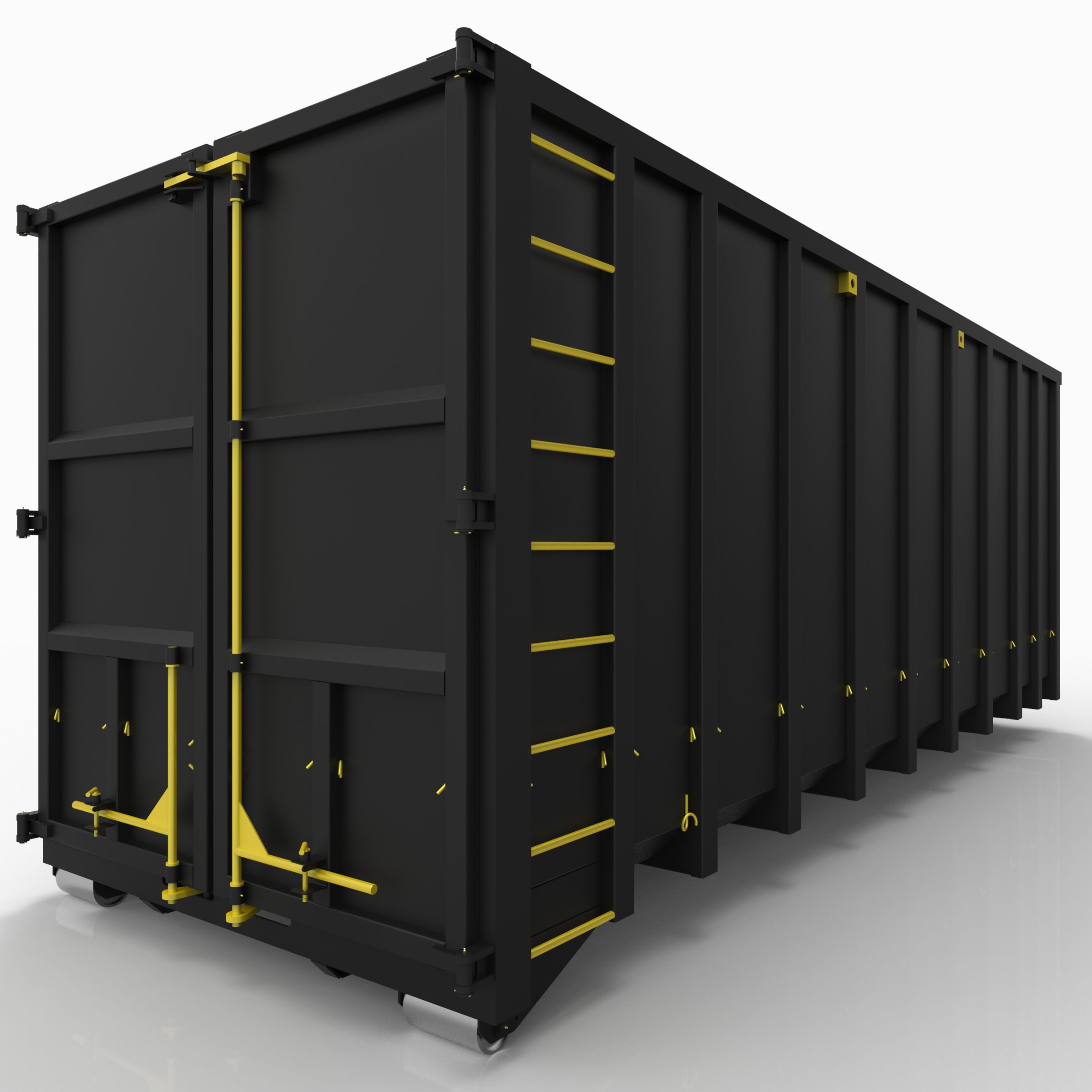 Container - Roll Off Dumpster 3d model