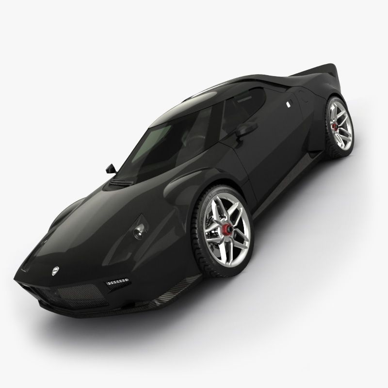 Lancia Stratos Concept Car 2010 3d model