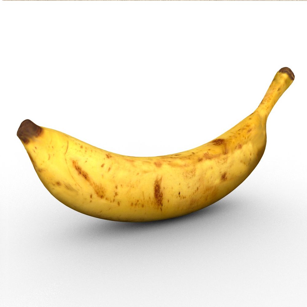 banana 3d model