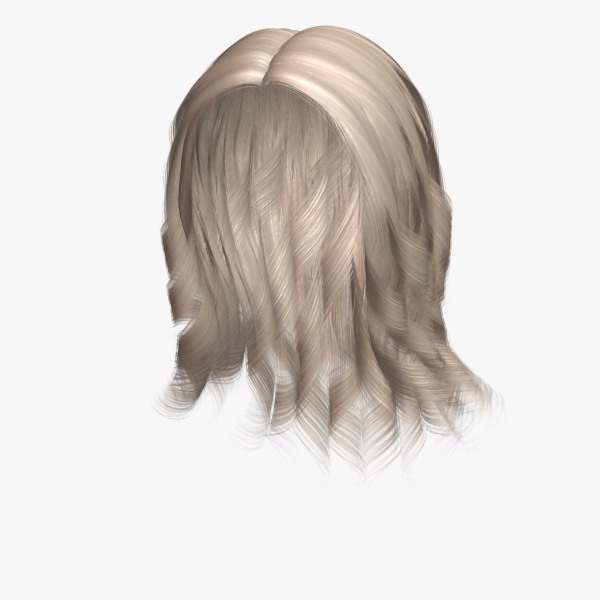 Susan Hair 3d model