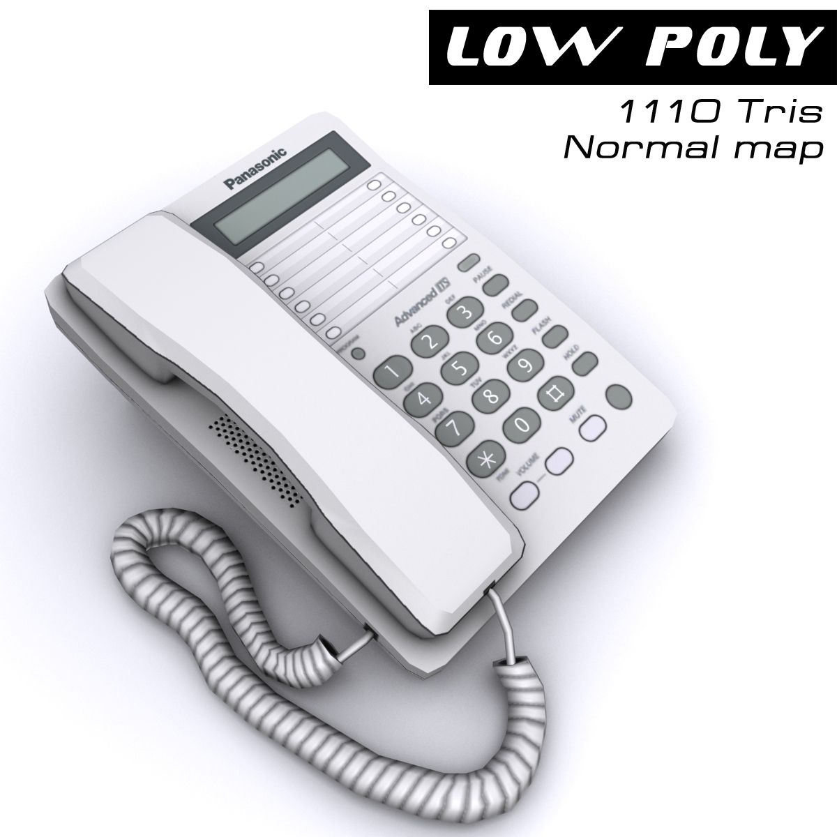 Téléphone 3d model