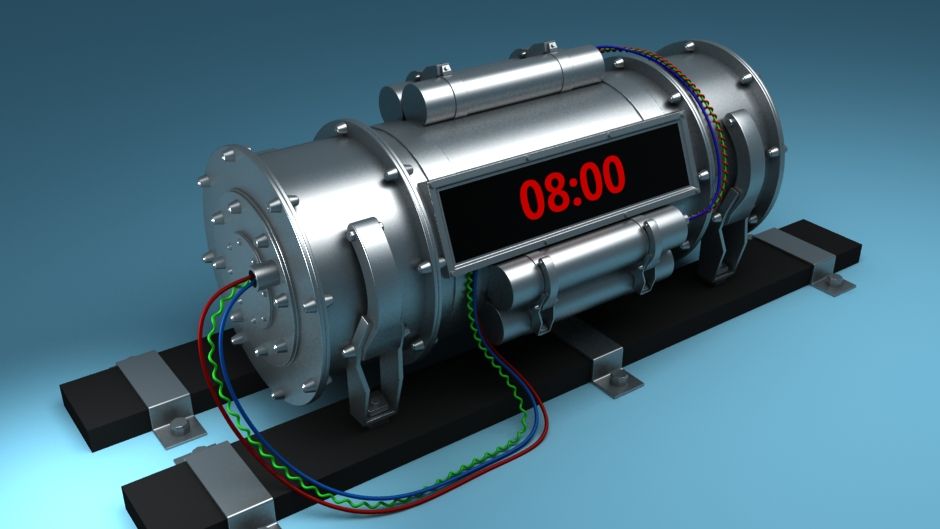 Tidsinställd bomb 3d model