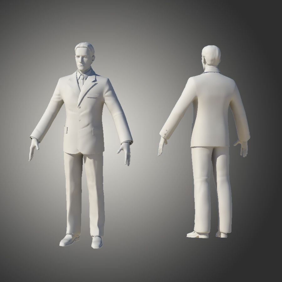 Man 3d model