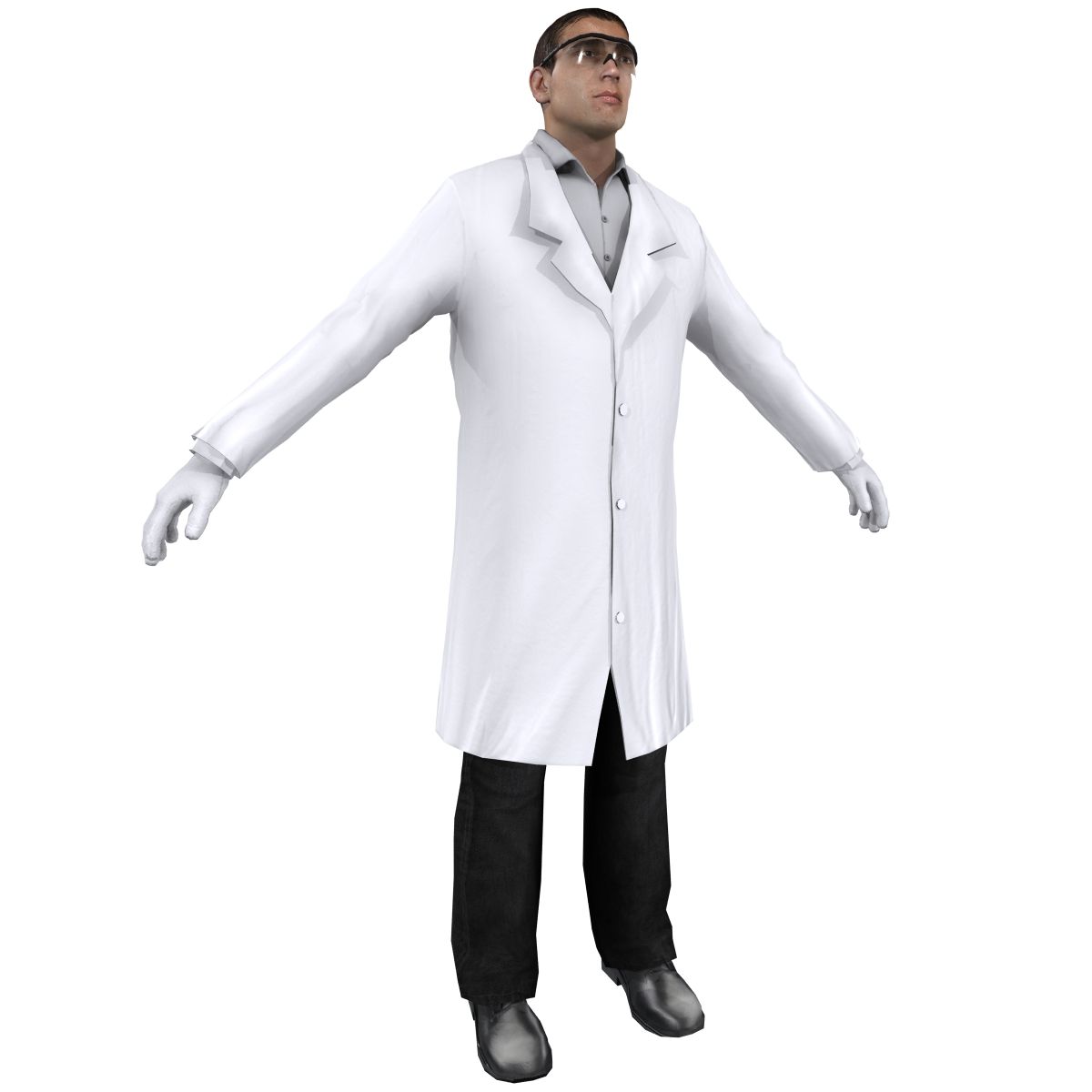 Scientist V1 3d model