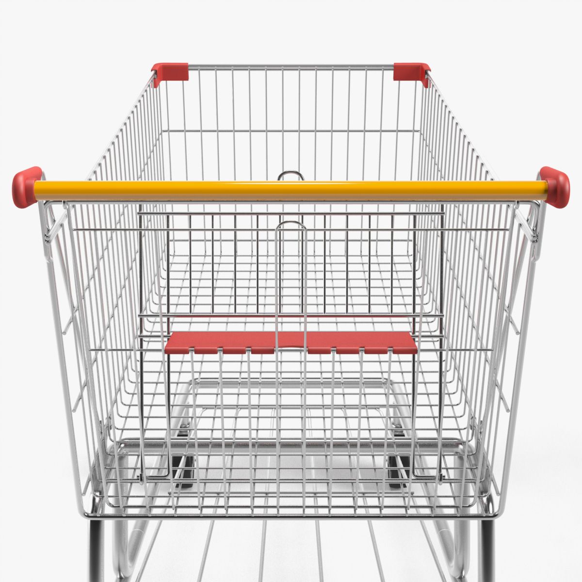 Shopping Cart royalty-free 3d model - Preview no. 5