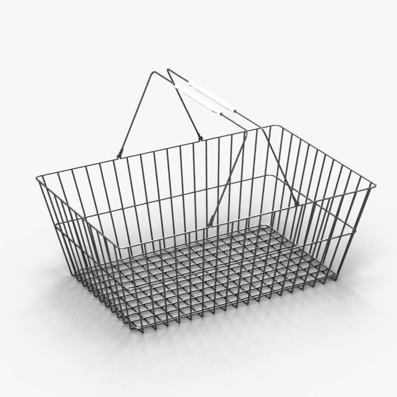 Shopping Basket 3d model