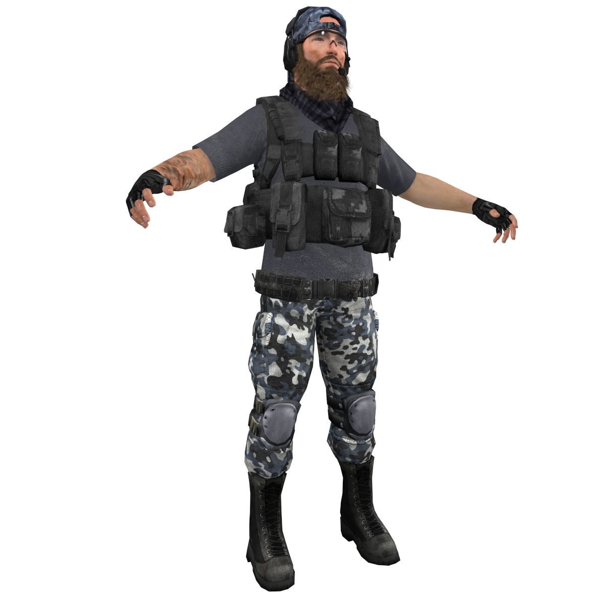 Mercenário A5 3d model