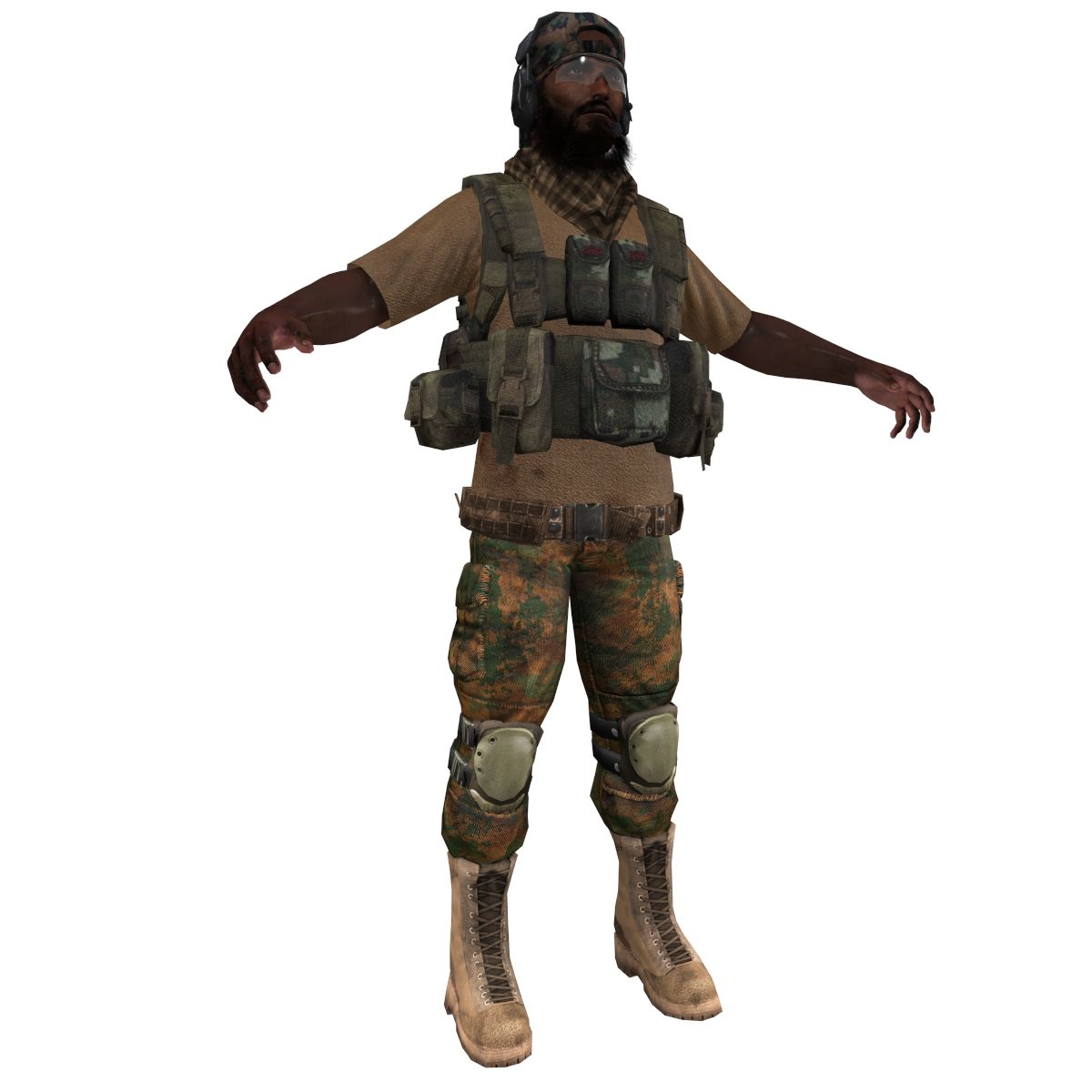 Mercenário A6 3d model