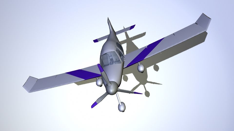 飞机 3d model