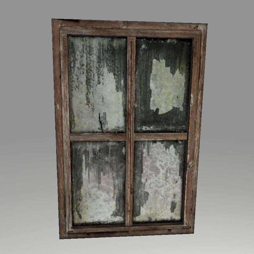 Oude Windows 3d model