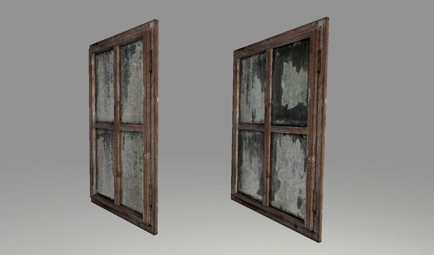 Eski Windows royalty-free 3d model - Preview no. 6