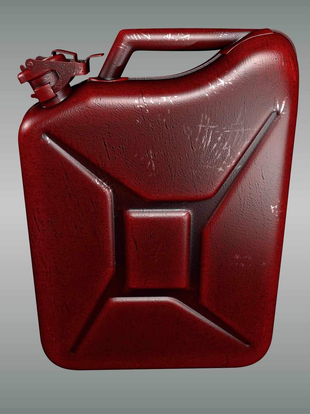 Gas canister 3d model