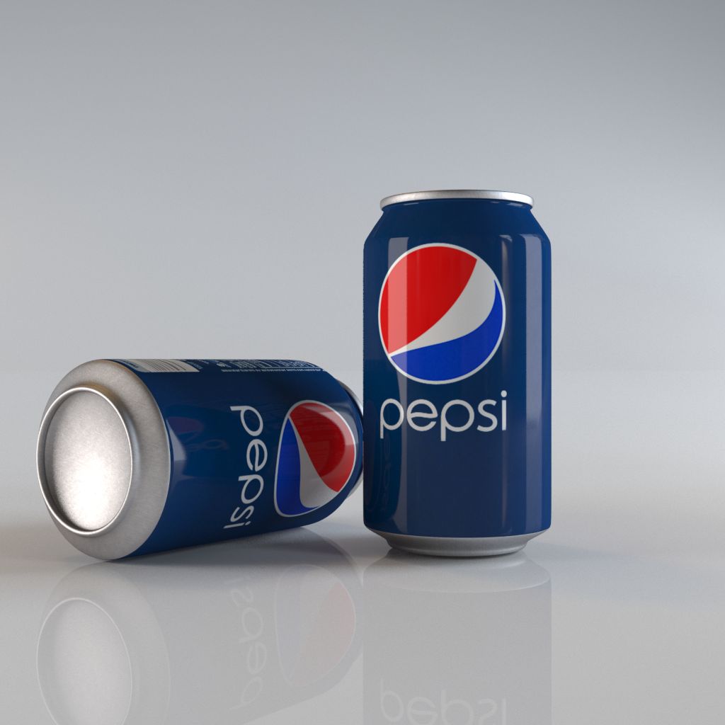 pepsi can 3d model