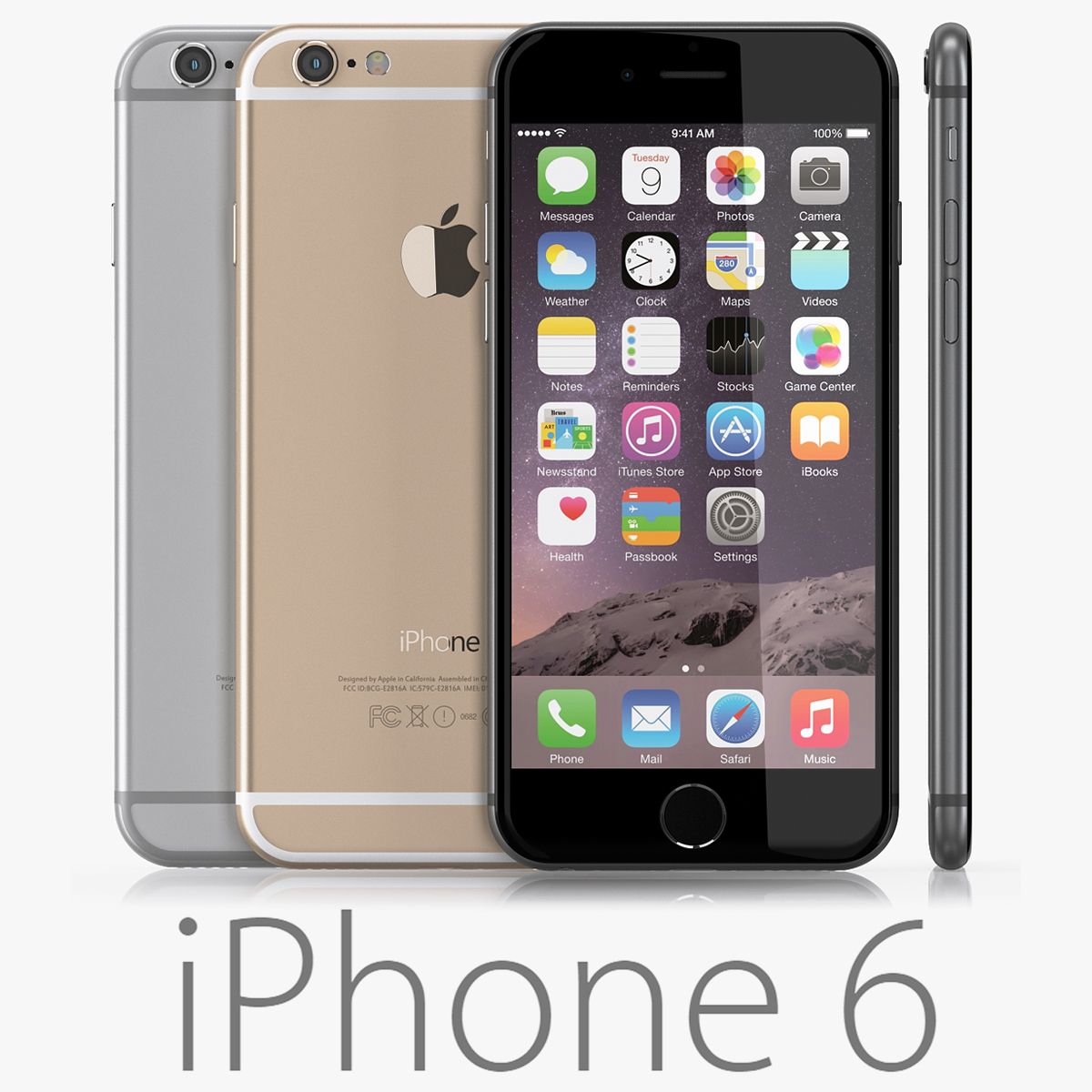 iPhone 6 4.7 pollici 3d model