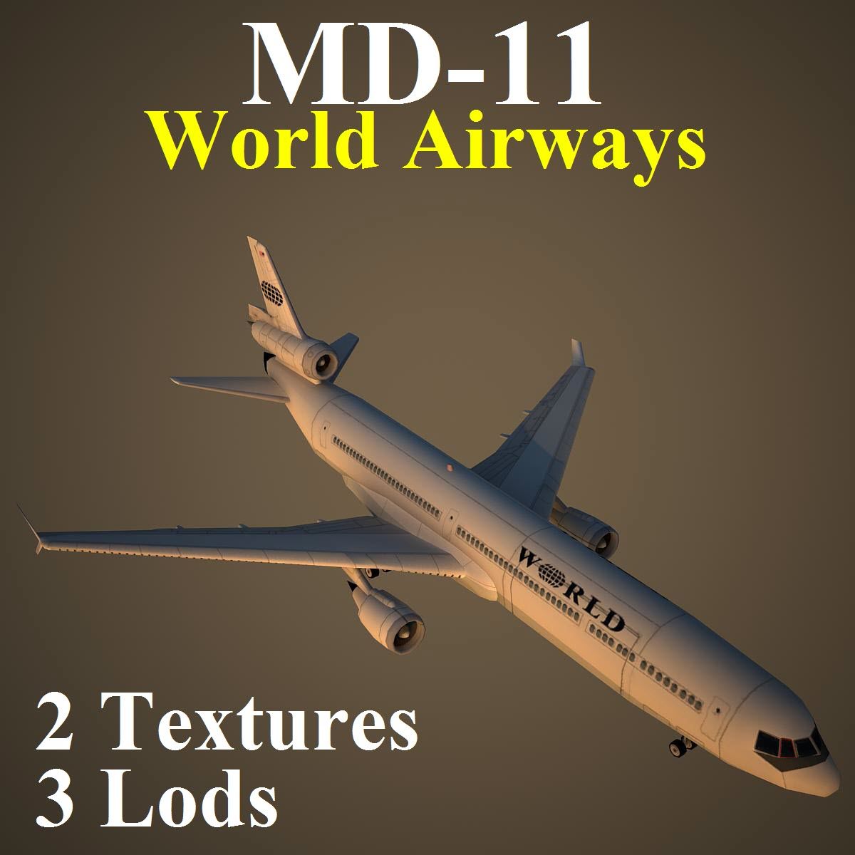 MD11 WOA 3d model