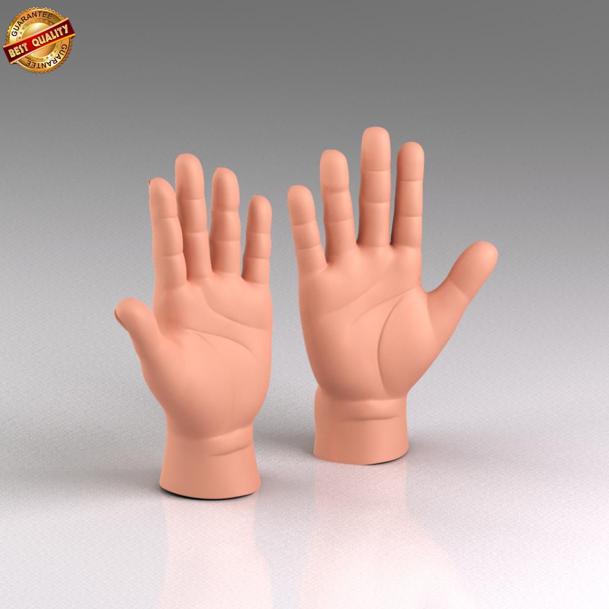 Mano umana 3d model