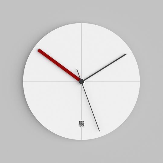 Wall clock 1 3d model