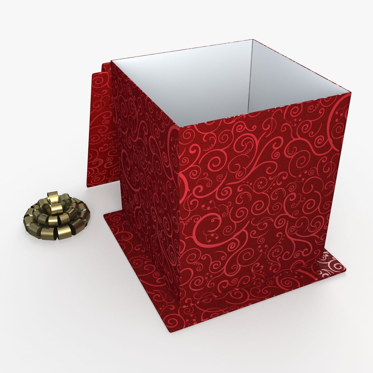 Christmas BOX Open 3d model