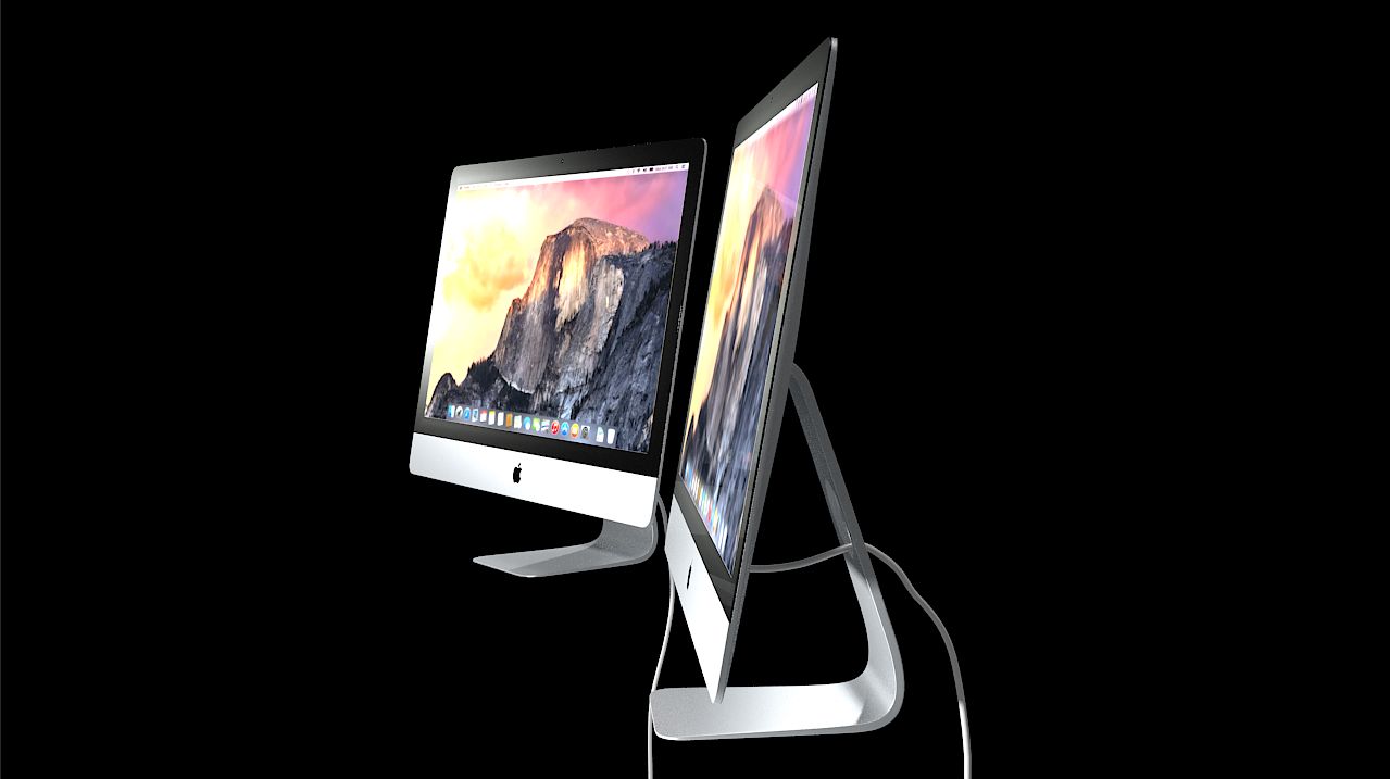 Nuovo iMac 3d model