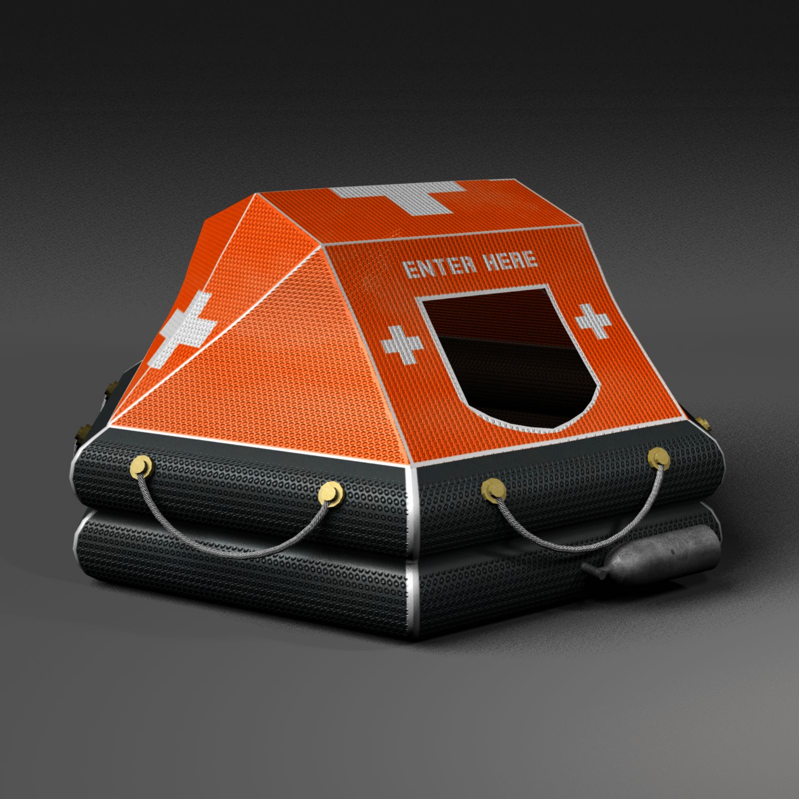 Life Raft 3d model