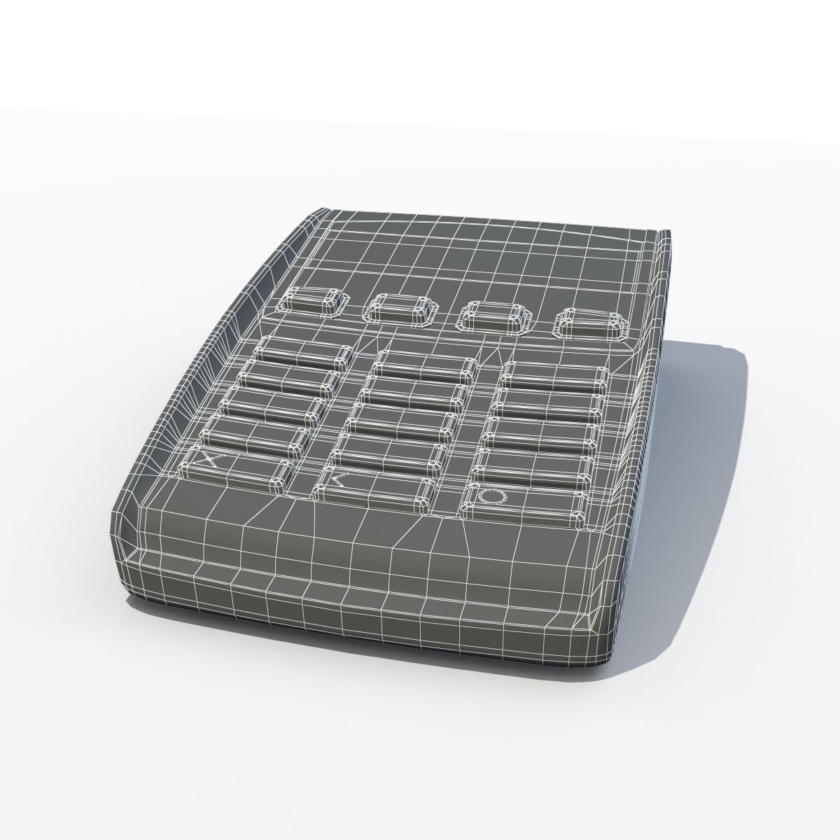 PIN Pad iPP 220 royalty-free 3d model - Preview no. 11