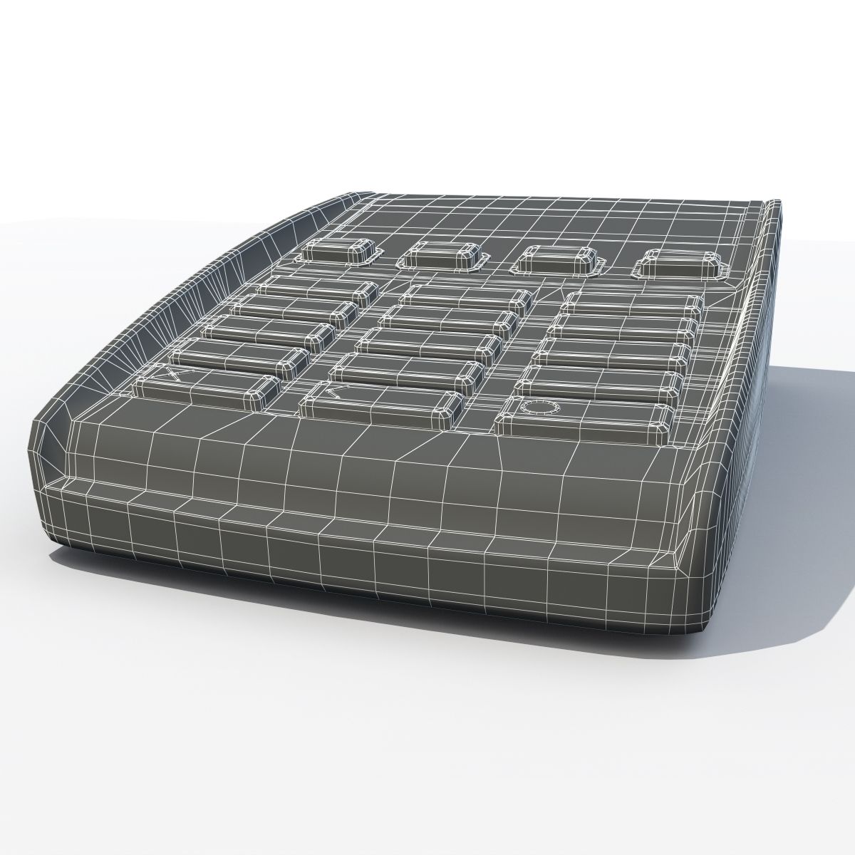 PIN Pad iPP 220 royalty-free 3d model - Preview no. 16