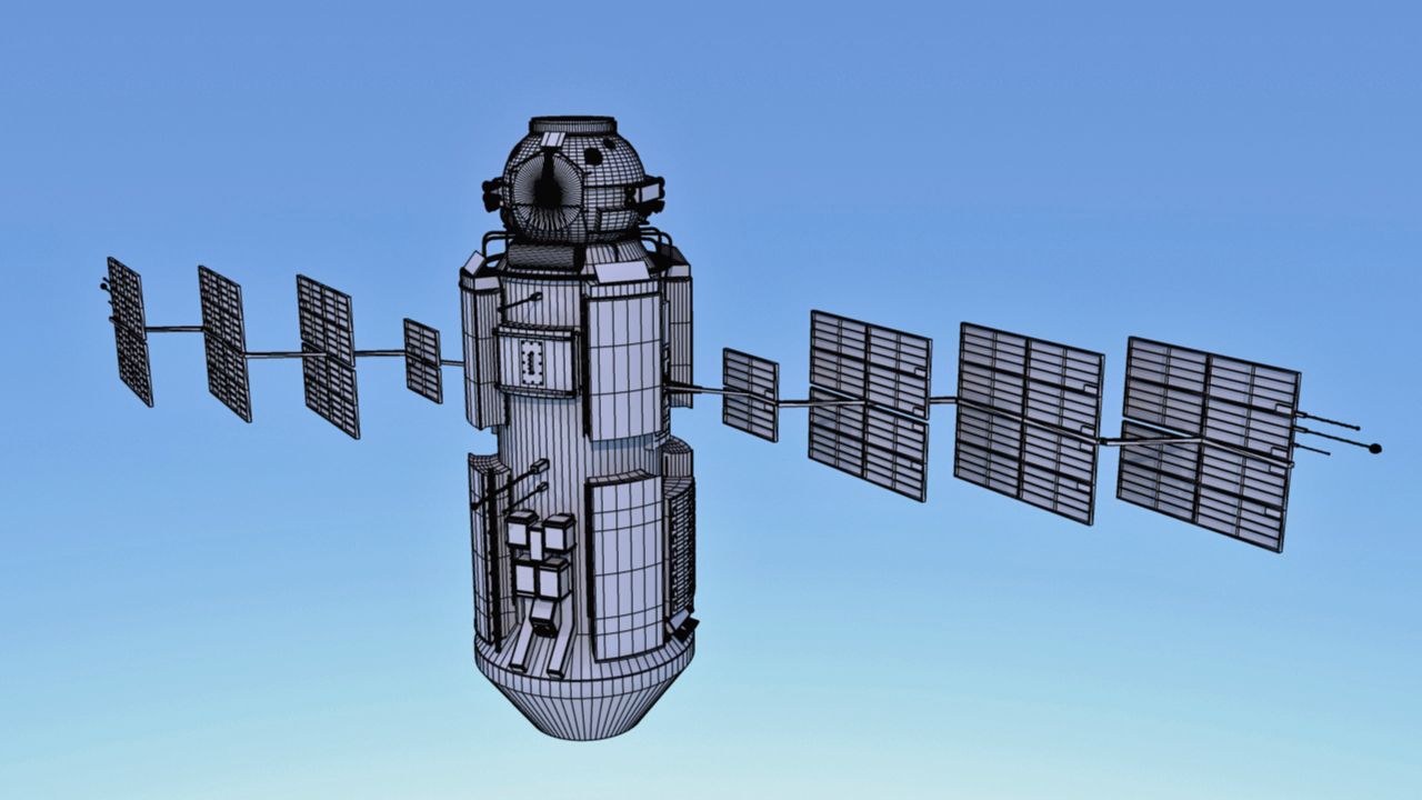 Stazione Spaziale 3d model